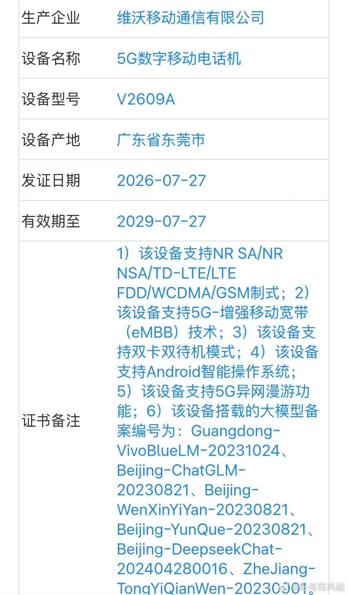 vivo X500系列入网，应该是最早发布的新一代安卓旗舰机，OPPO Find