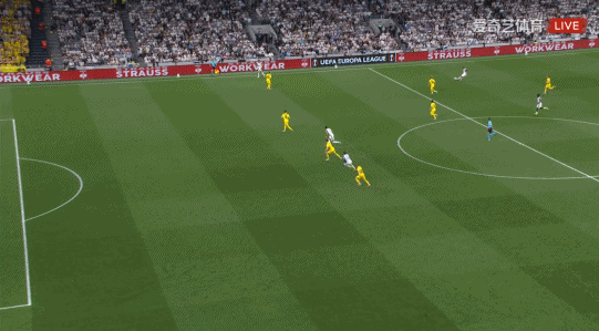 GOAL！热刺2-0博德闪耀！麦迪逊！ ​​​比赛第34分钟，波罗的精确制导到对