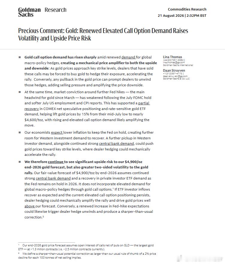 Goldman on gold 
