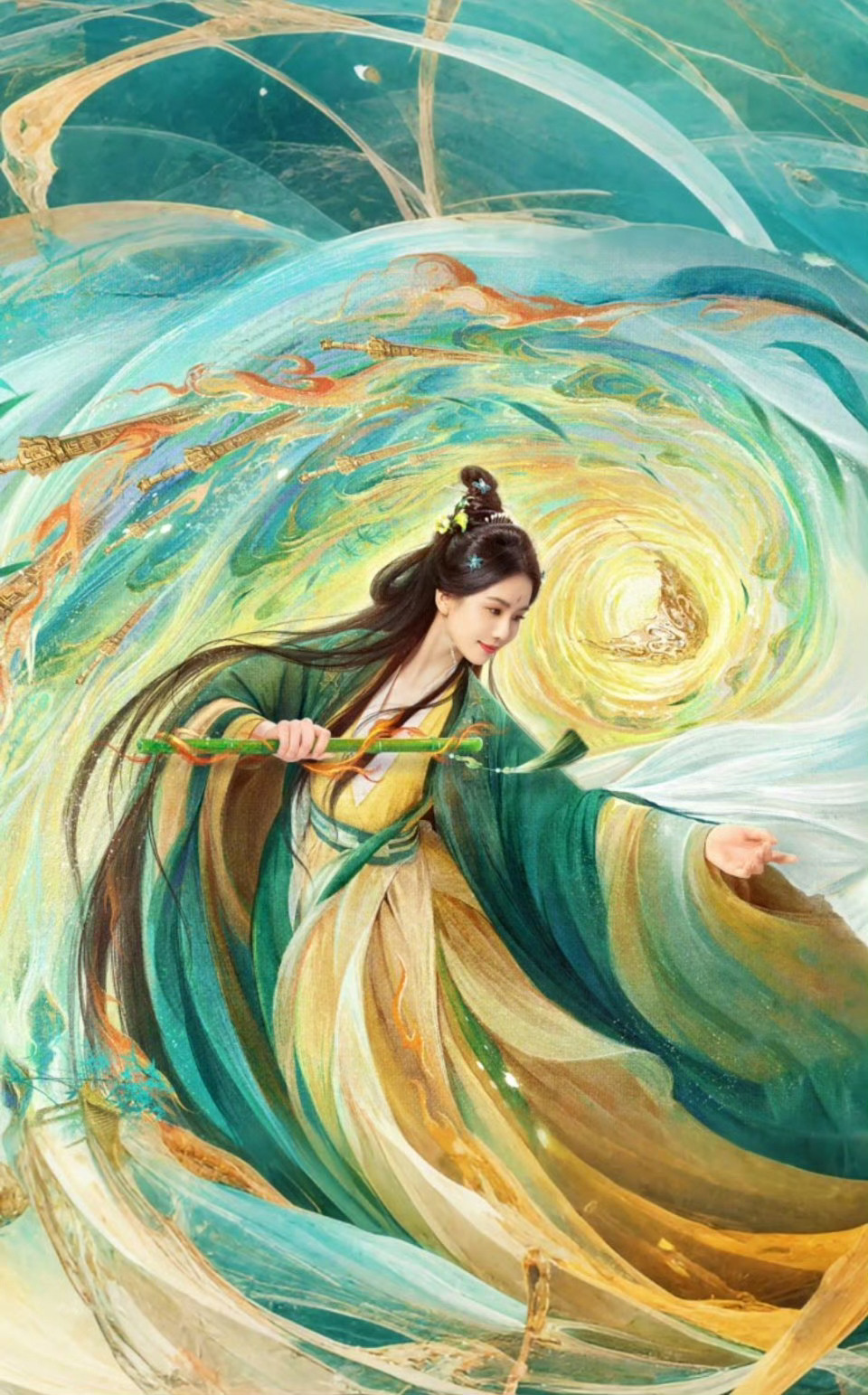 刘诗诗《淮水竹亭》这会不仅有庆功宴，有财报，有火爆海外的粉丝，还有长尾了 [偷笑