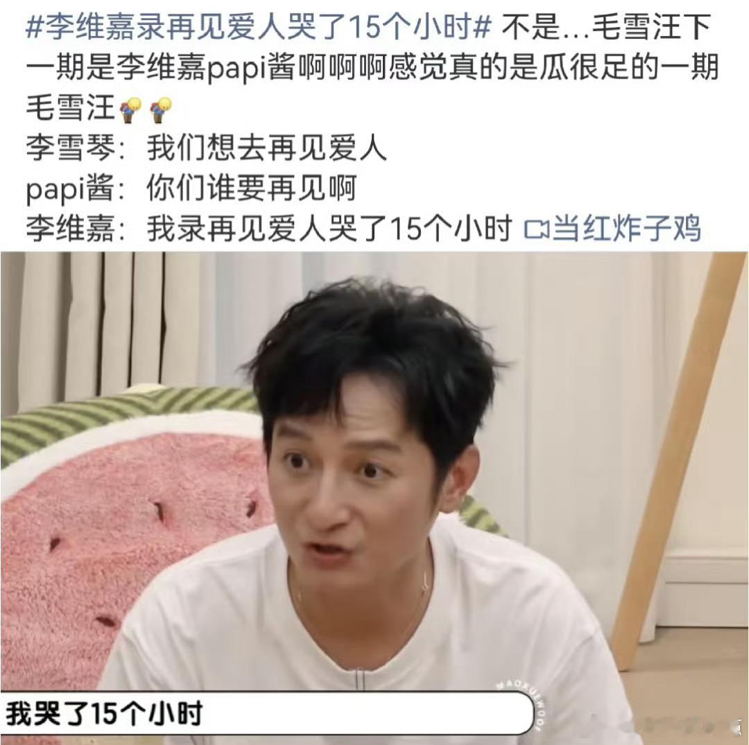 赵丽颖问李维嘉再见爱人有你吗原来颖宝追的是纯享版啊！光顾着看CP完全没注意观察室