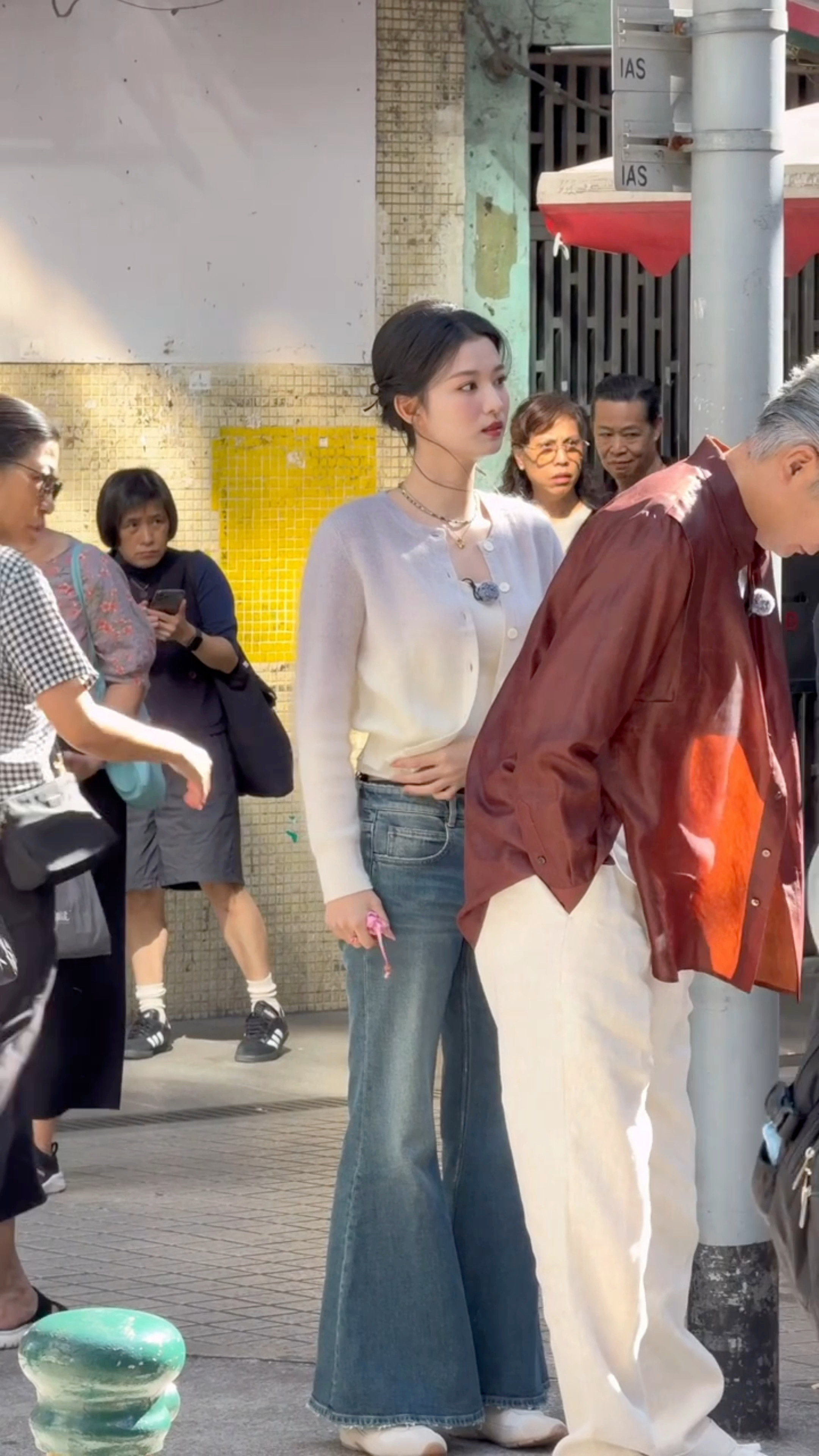 路人镜头下的王楚然丨美得我移不开眼[抱一抱] ​​​