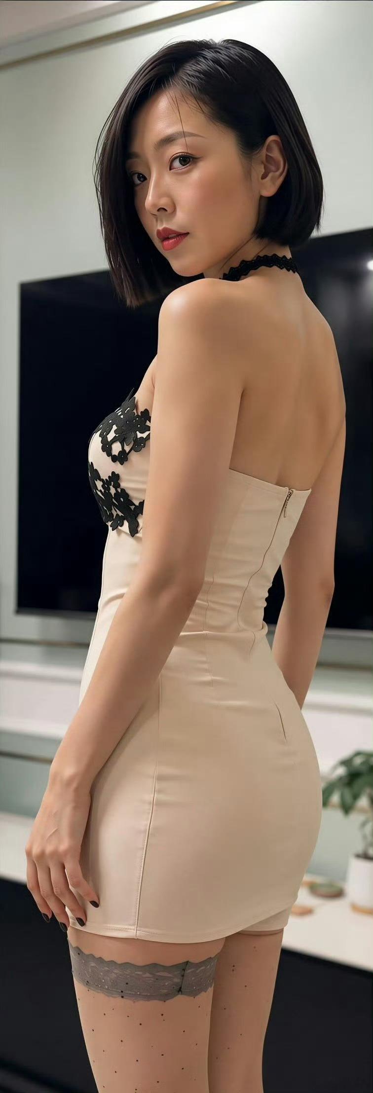 短发的女人 ​​​