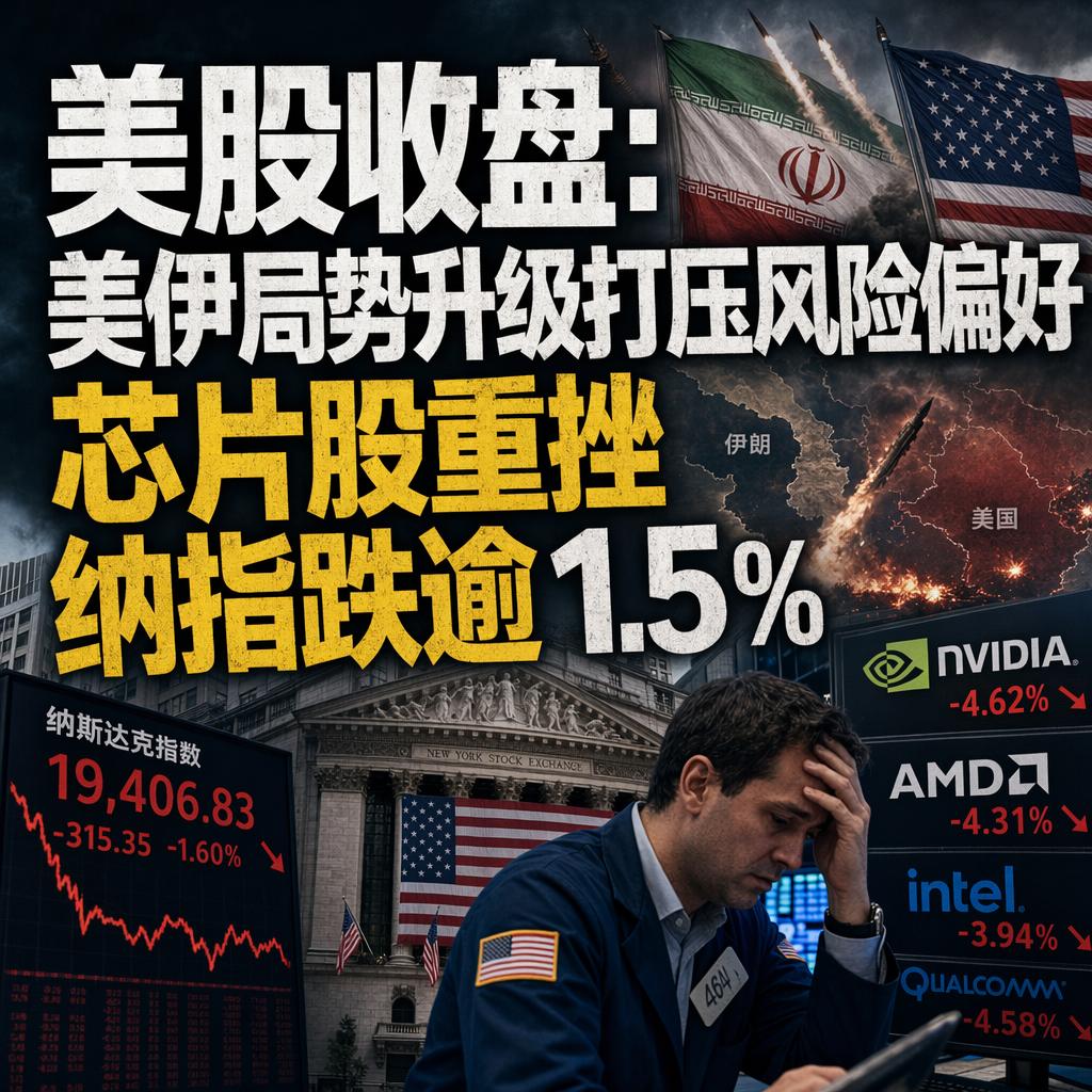 很多人觉得美股科技股的AI盛宴还能一路狂欢，但周一的这根大阴线告诉我们，泡沫的裂