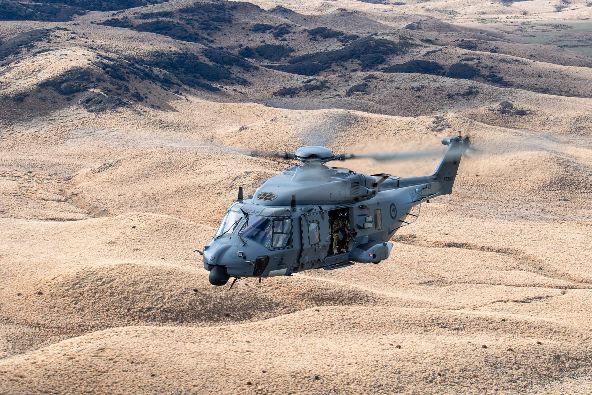新西兰皇家空军（RNZAF）第3中队的一架NH90达到3000飞行小时，创了该型
