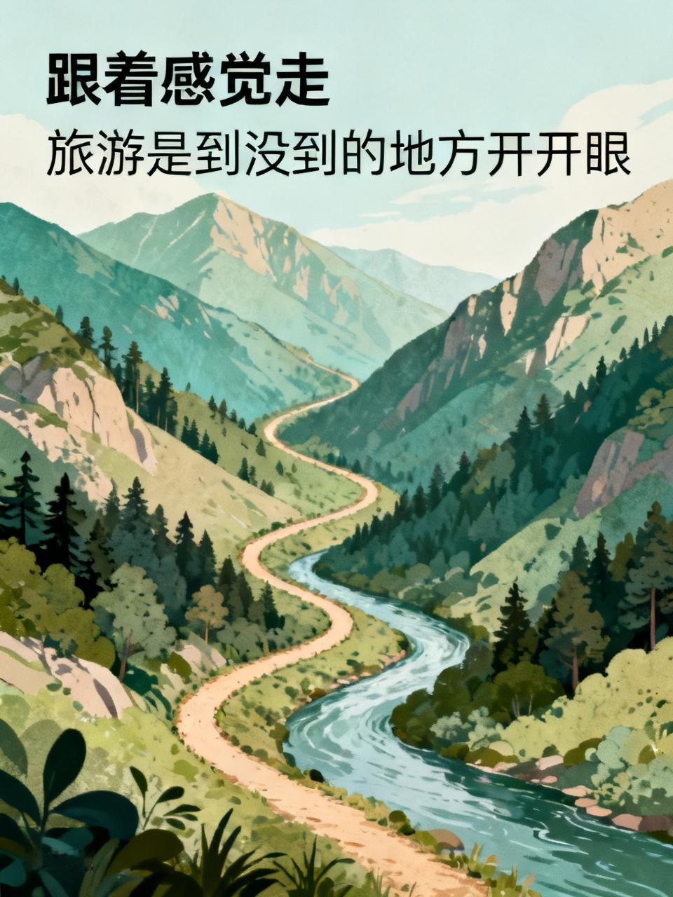 跟着感觉走就好，觉得旅游不错就出去逛逛，觉得旅游没趣就在家里歇息。很少出门的人，