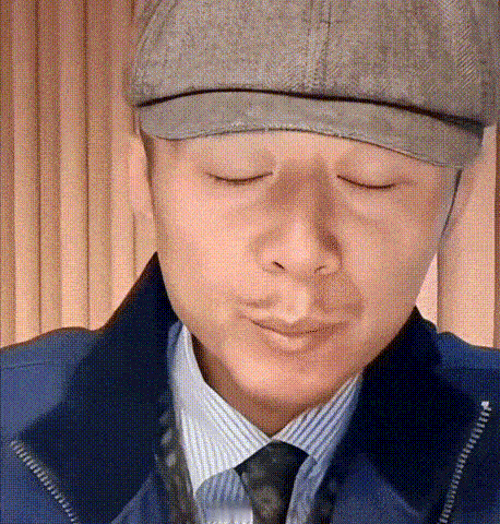 大冰直播假牙掉了，笑得😂 