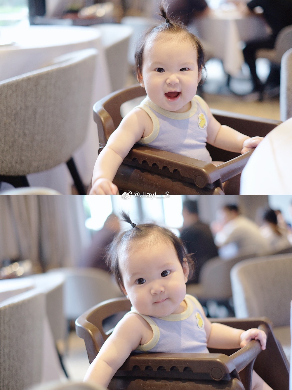 换手机想删点照片释放内存一张都舍不得翻到妹儿baby时期 妈耶如此肥美 ​​​