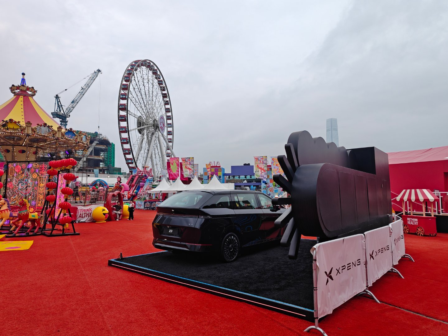 香港开工第一天，居然是在游乐场里爽嗨一天哈哈作为AIA的多年老用户，友邦嘉年华一