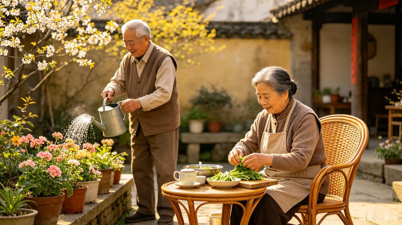 等到慢慢步入中年，再渐渐走向晚年，才慢慢醒悟：
人生最珍贵的东西，从来都不是名利