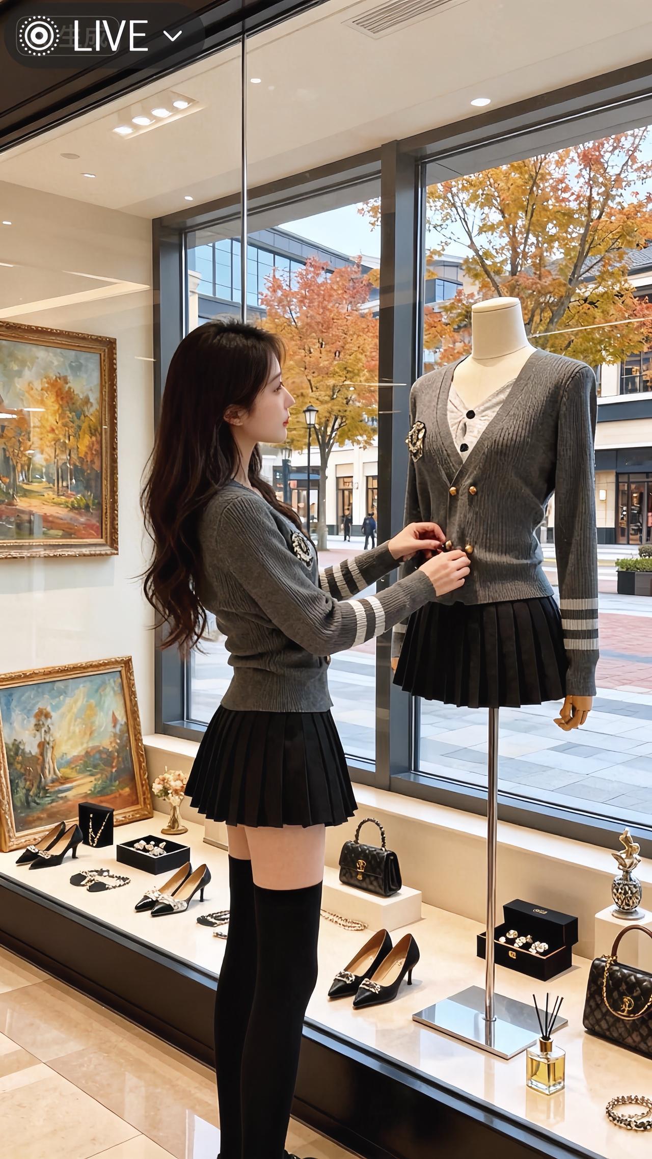 辣妹穿搭 时尚穿搭 韩系穿搭 ootd穿搭 学院风