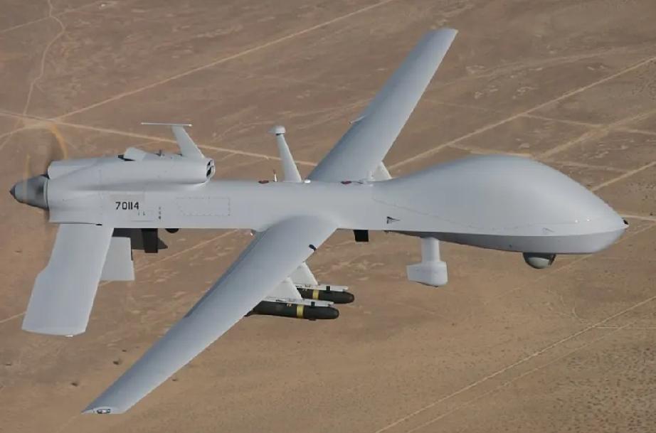 美国的MQ-9死神无人机被胡赛武装用地对空导弹击落，5月18日，胡赛武装爆出在马