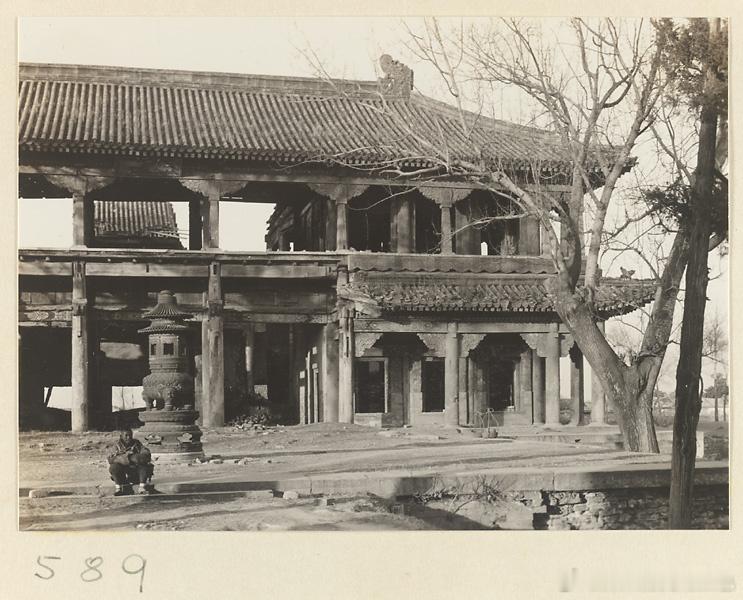 Ruin of Dalailou, Xihuangsi (West Yellow