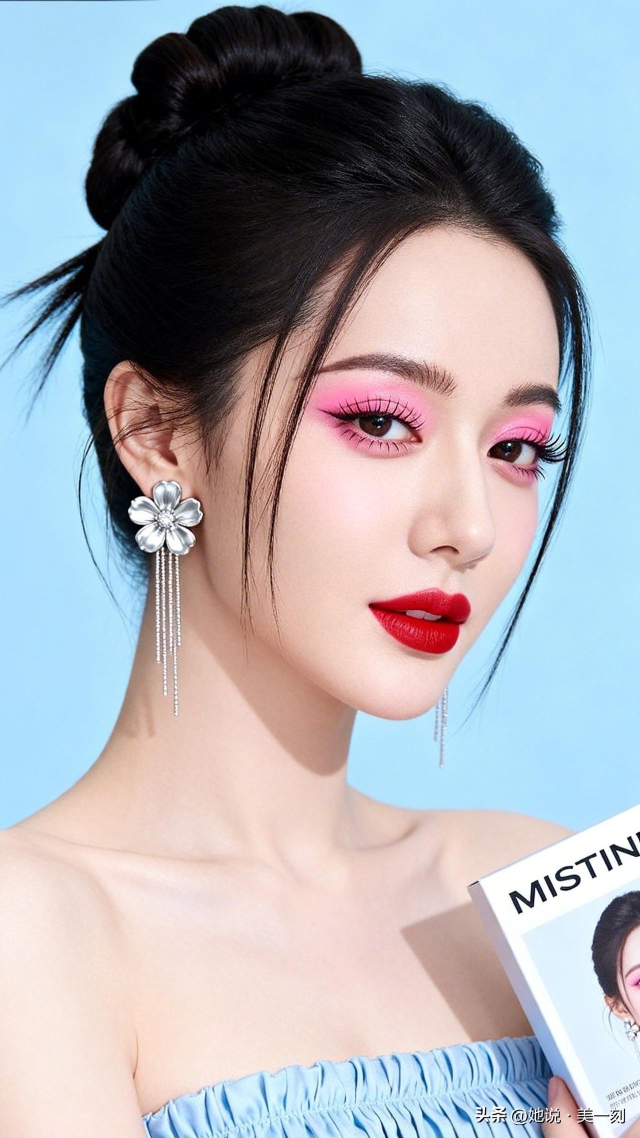 惊艳的妆容与优雅的气质，完美融合！💄✨晒出女性魅力