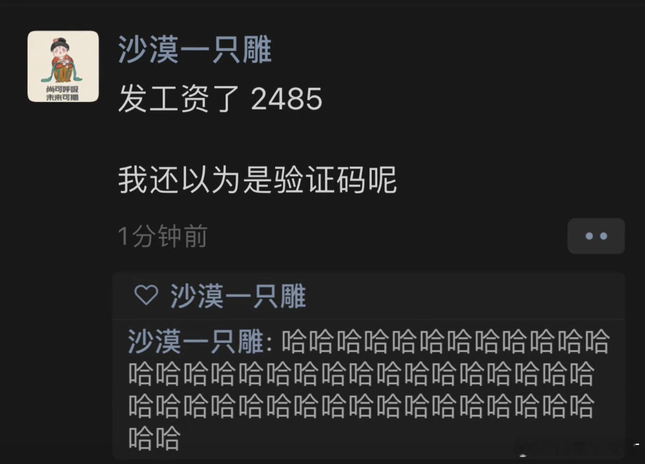 《我还以为是验证码呢》 