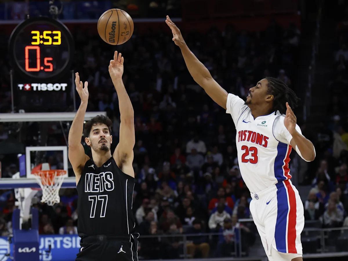 篮网的首轮第19号诺朗-特拉奥雷到目前为止总共出场26次，场均出场时间达到了19