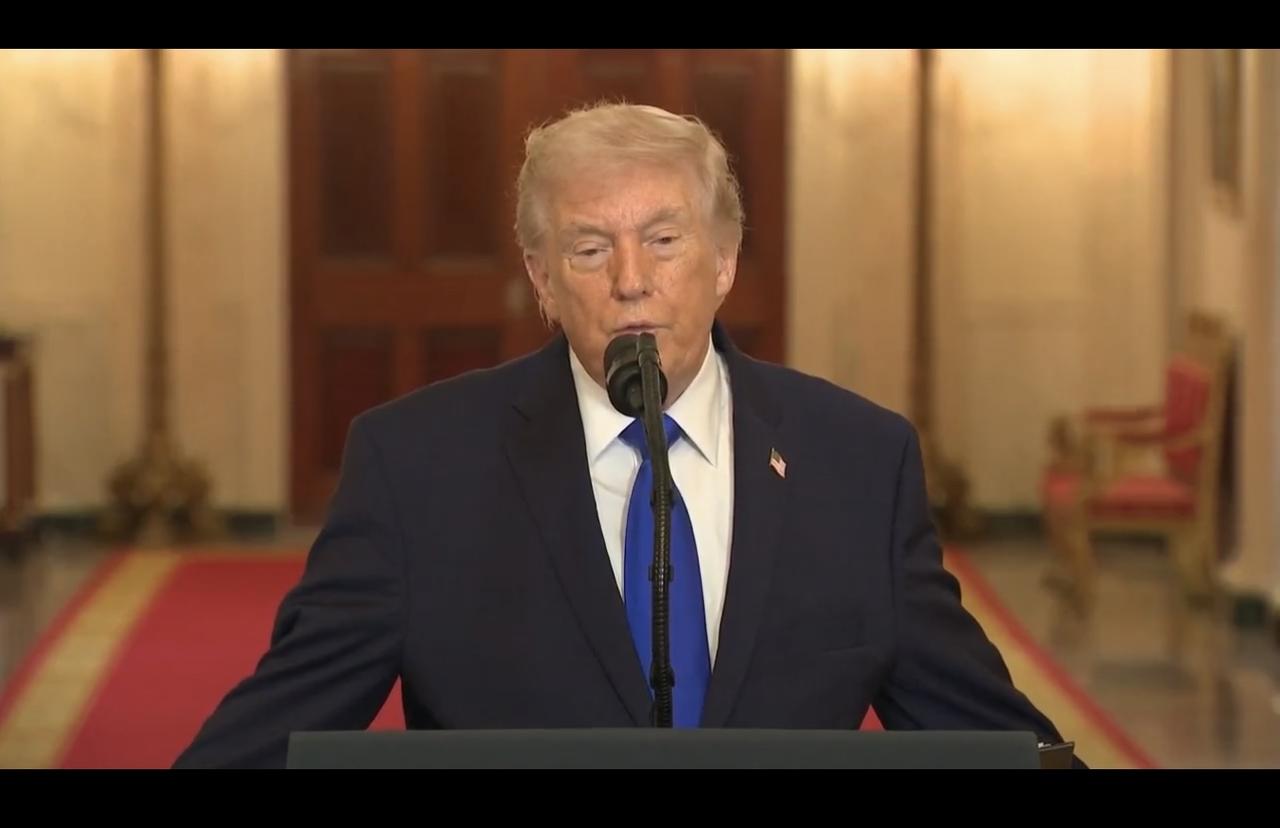 特朗普：“我大概得了8500万张选票。他们说7800万，7900万。这次选举他们