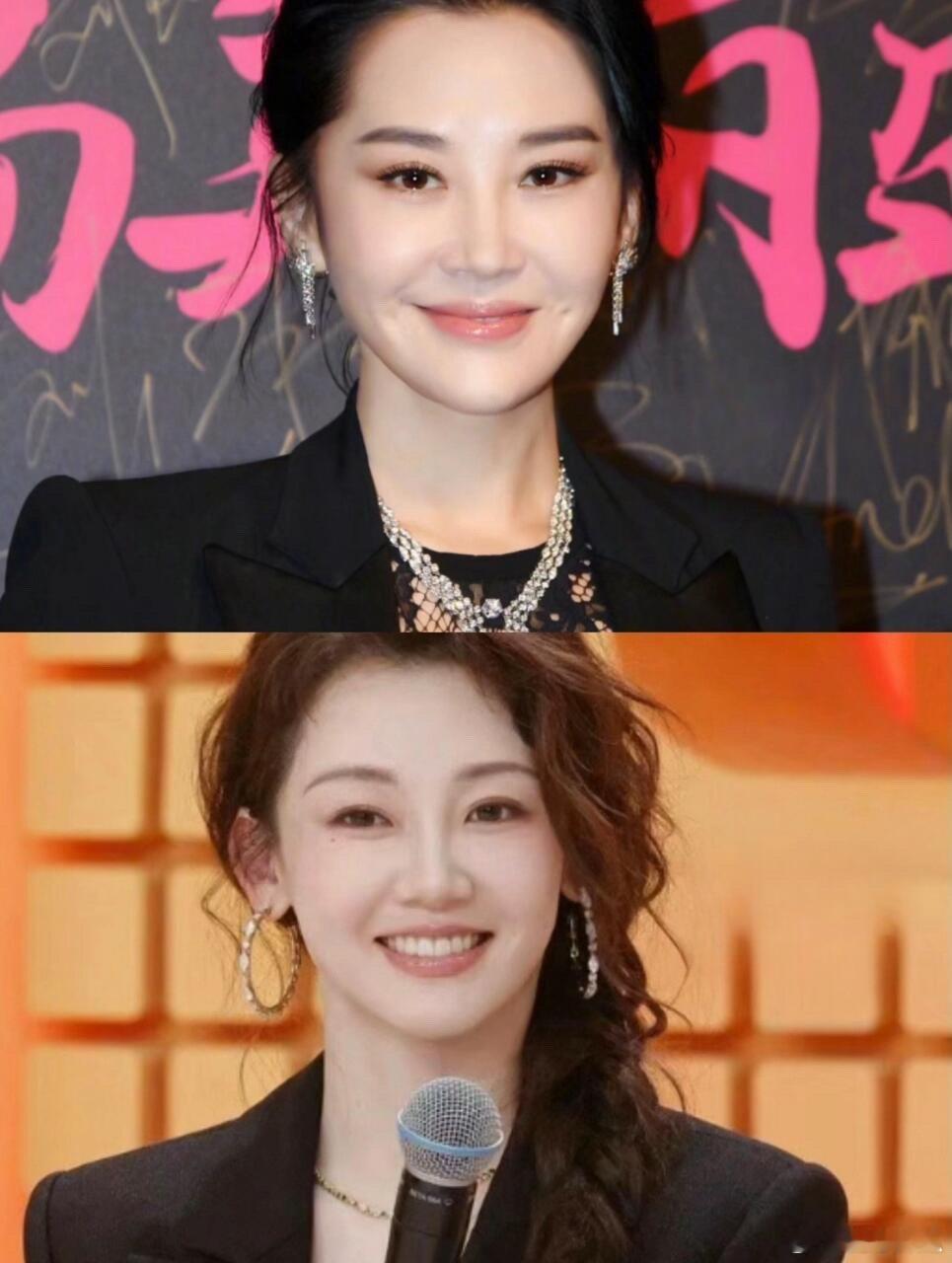 冯小刚喜欢的类型倒是统一，许晴和苗苗都温婉雅致，两个人长的也很像，特别眉眼上镜！