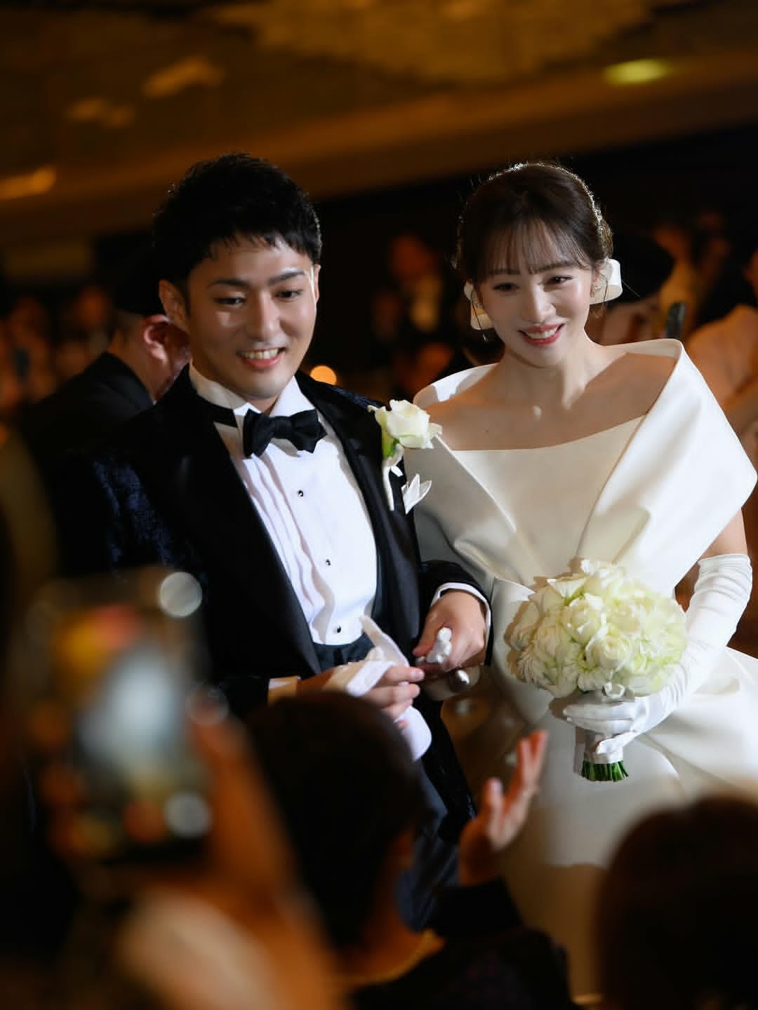 日娱新闻能条爱未 橋之助さん、能條愛未さんのご結婚式 