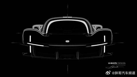 胖哥汽车频道小米超跑设计师手稿公开小米超跑展车将在国内亮相 北京车展见？ 