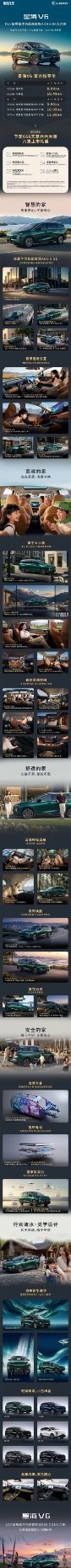 纯电大六座星海V6上市：华为乾崑智驾，9.99万起9月19日东风风行星海V6乾崑