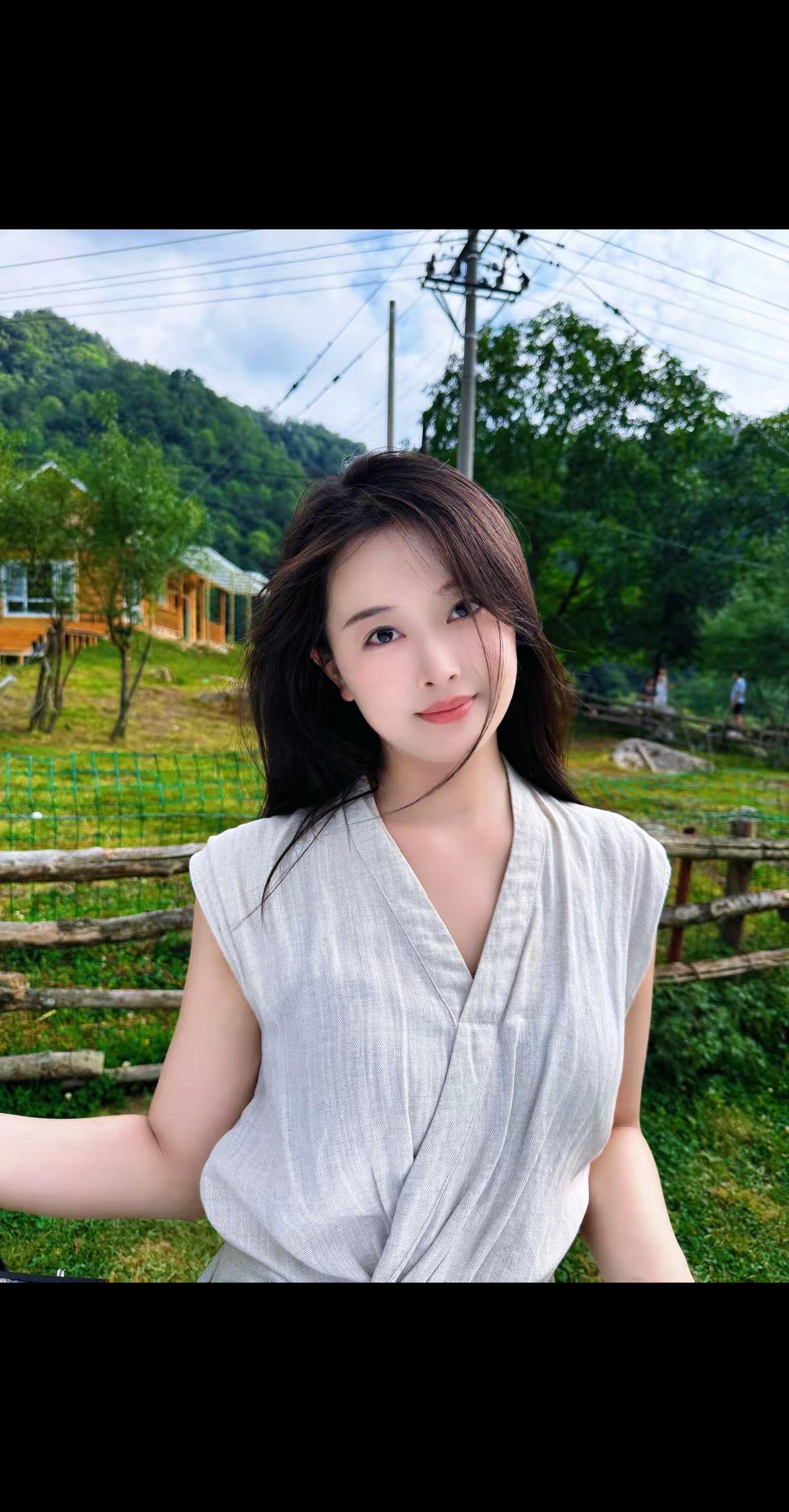 乡间甜美穿搭 山间夏日穿搭 治愈系氛围感拉满