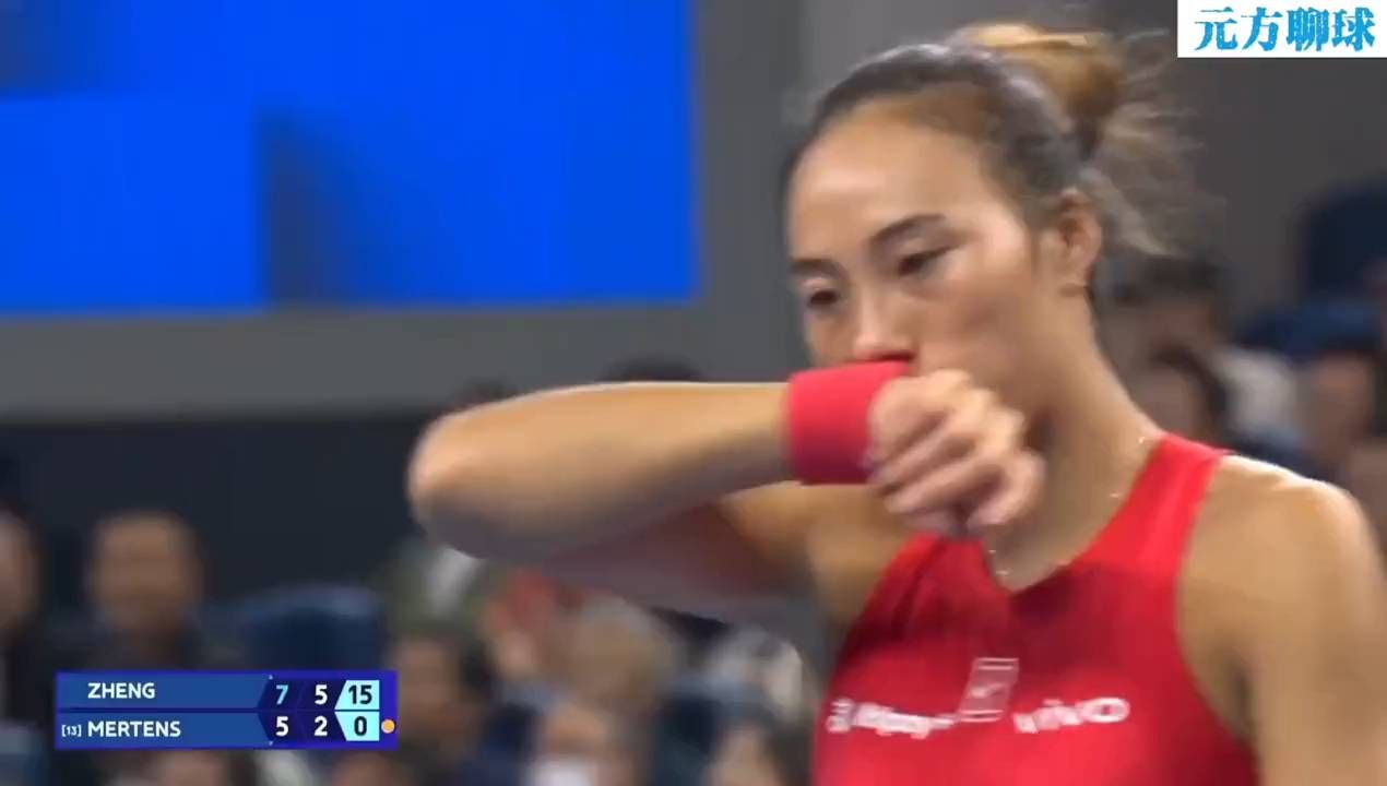 燃爆了！郑钦文7-5 6-2梅尔滕斯，首进中网女单决赛，拿到650分，61W美金，看得让人热血沸腾