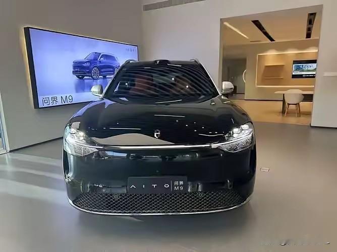 在2025广州国际汽车展览会上，有很多汽车令人大饱眼福，问界M9我很喜欢，它搭载