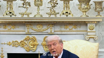 图片分享：这厮重新装修的白宫怎一个”俗“字了得。网图 