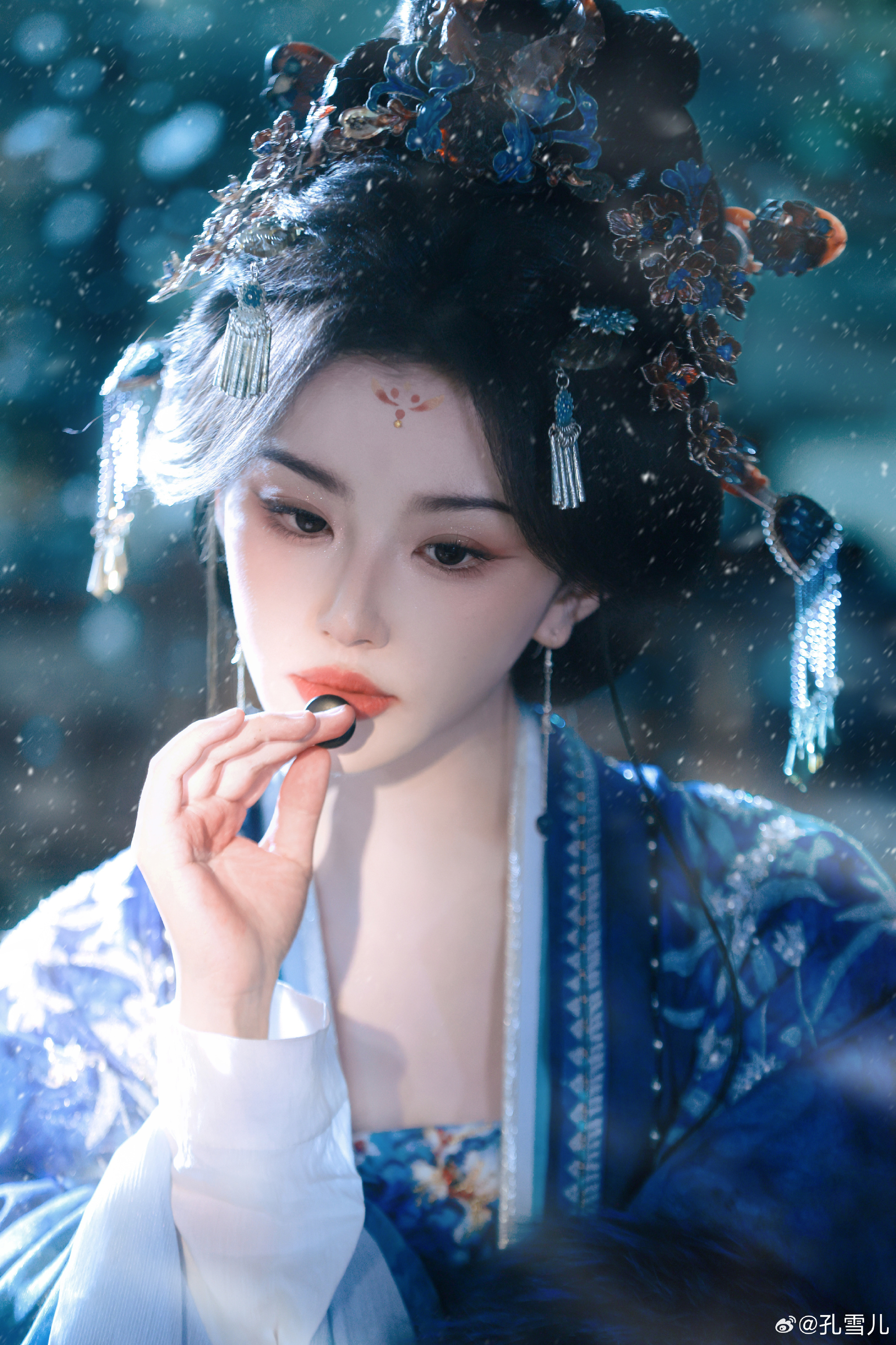 孔雪儿昭阳公主 ❄️ 孔雪儿李述 260807【图片】雪儿微博更新昭阳