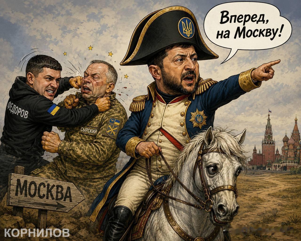 🇺🇦军队哗变了！他们说拿破仑是个冒牌货！