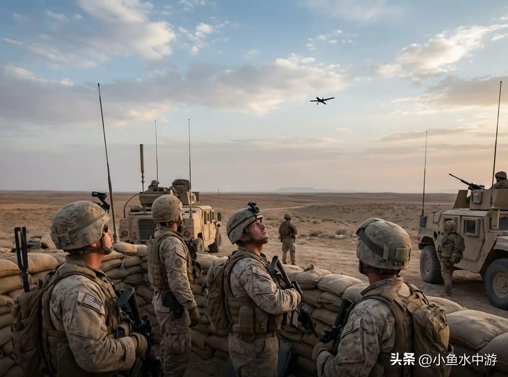 美军前线部队这次是真的要绷紧神经了！
想象一下，天空中藏着一枚随时准备俯冲的“幽