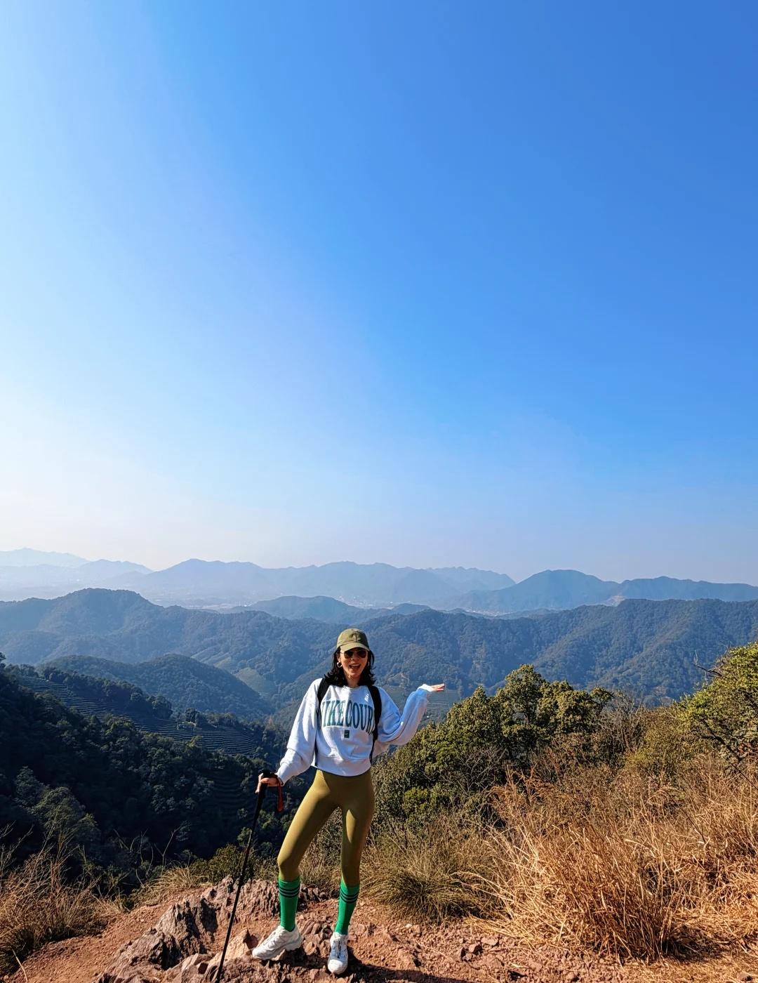 马年第一爬✨杭州五云山轻松徒步太香了
马年的第一场城市徒步，选了杭州五云山真的选