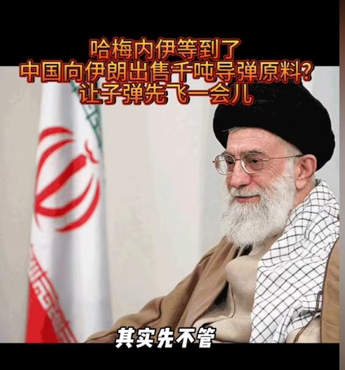 2025年中国顶着西方压力坚持和伊朗做生意，疫情时，还给伊朗他们送过疫苗，够厚到