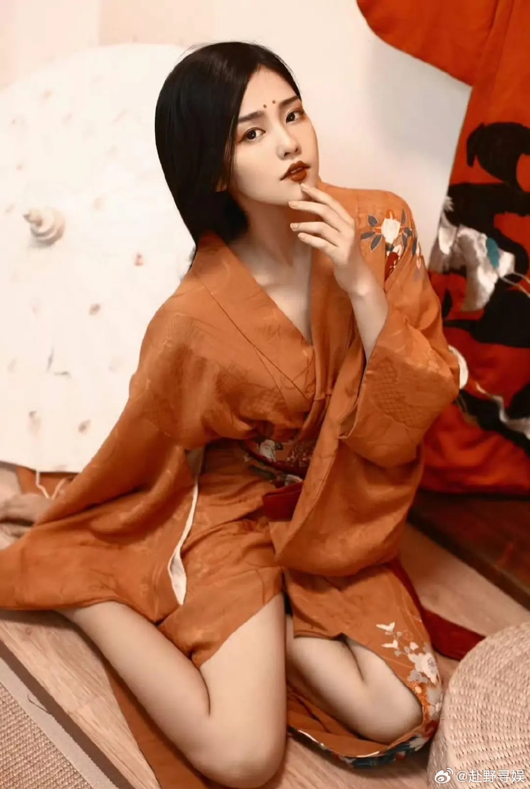 这么美的白鹿写真 不欣赏一下吗 
