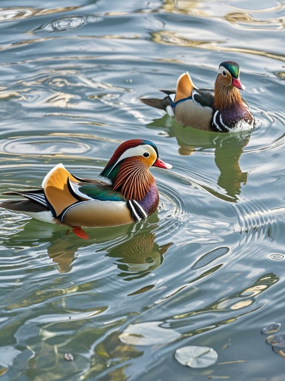 枝上飞雀闹，诚邀下联水中鸳鸯游