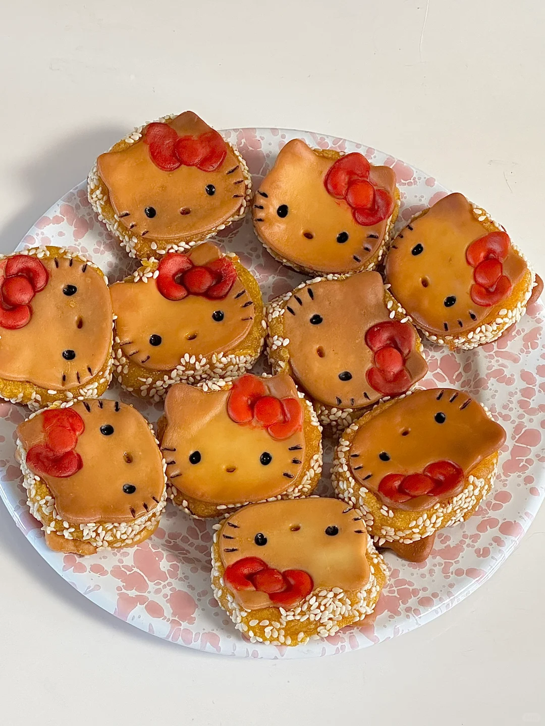 Hello Kitty老式南瓜饼