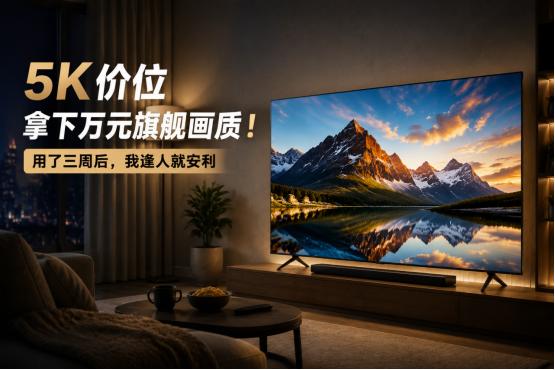 5K价位拿下万元旗舰画质！用了三周后，我逢人就安利。

家里那台42英寸的老电视