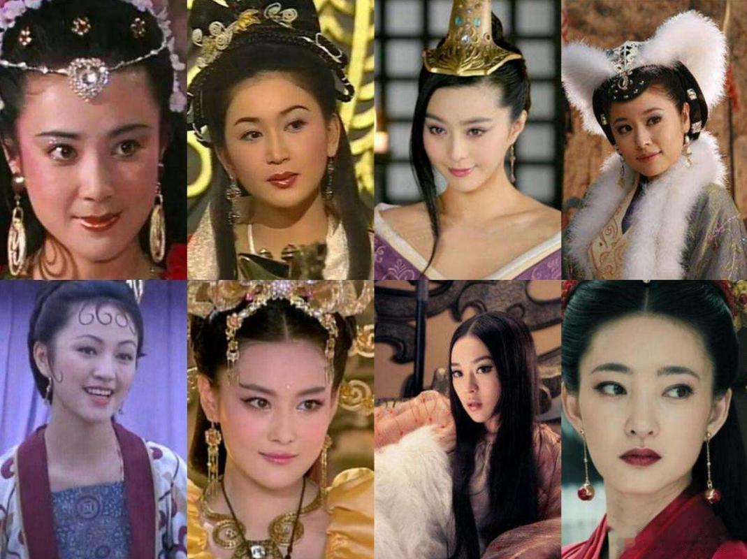 #新版妲己首度曝光#  各版的妲己 ​​​