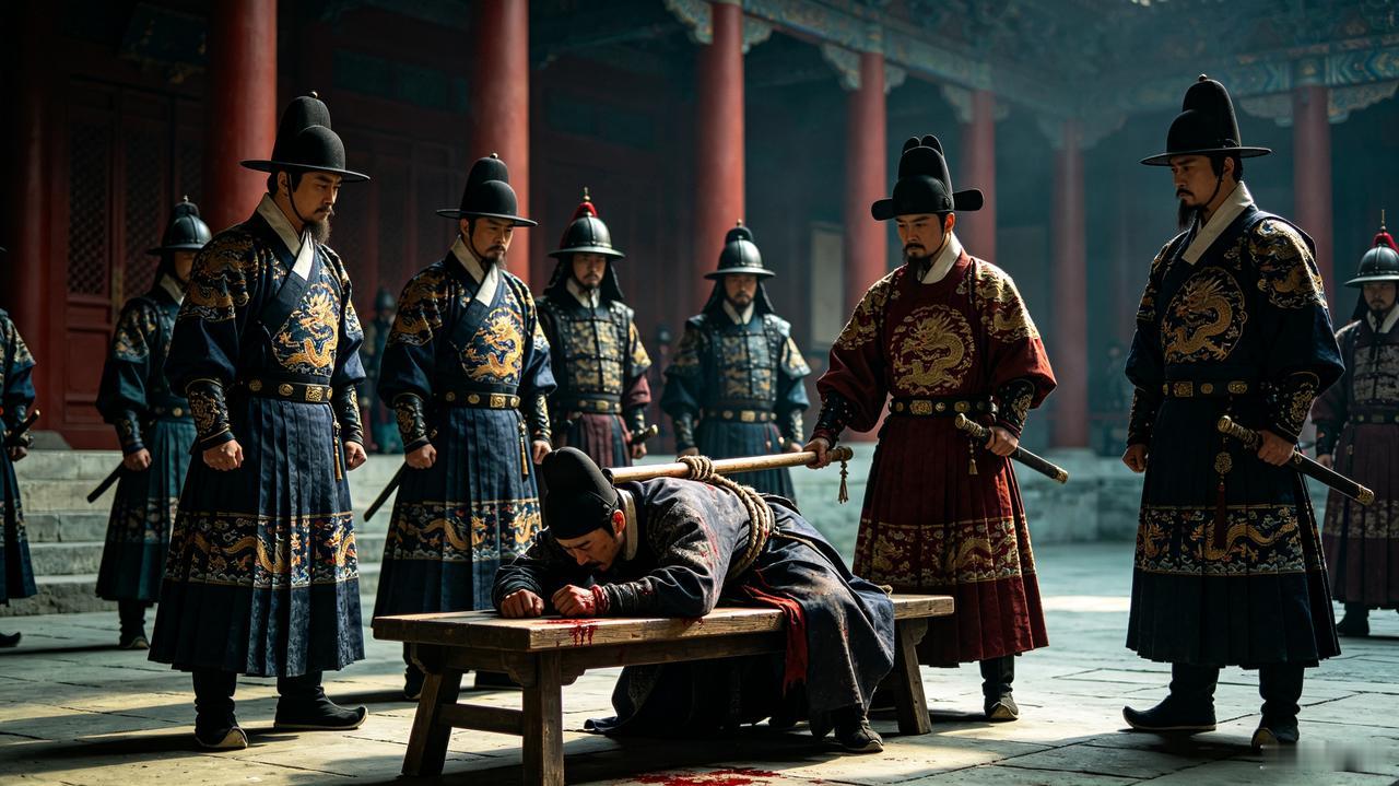 明代皇帝让锦衣卫打板子的话中话:

打:       就是打轻一点，意思意思惩罚