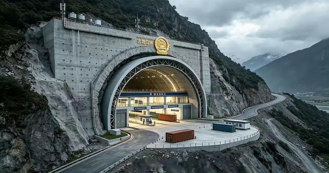 一吉隆海关人员陪母就医躲过泥石流不幸中的万幸！这是网友用 ai 设计的全新吉隆口