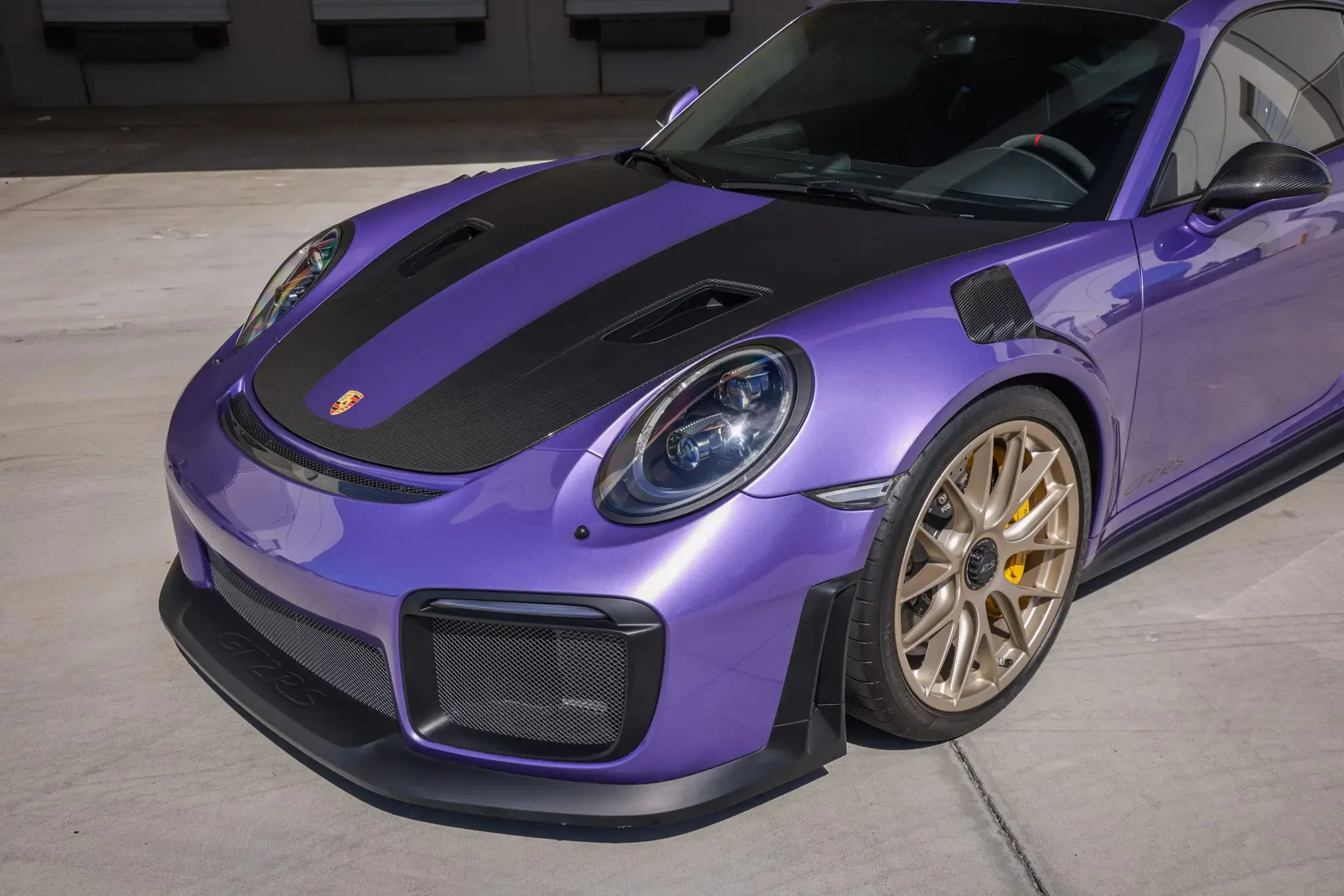 保时捷911gt2rs  一台991世代2018款保时捷911 GT2 RS在美