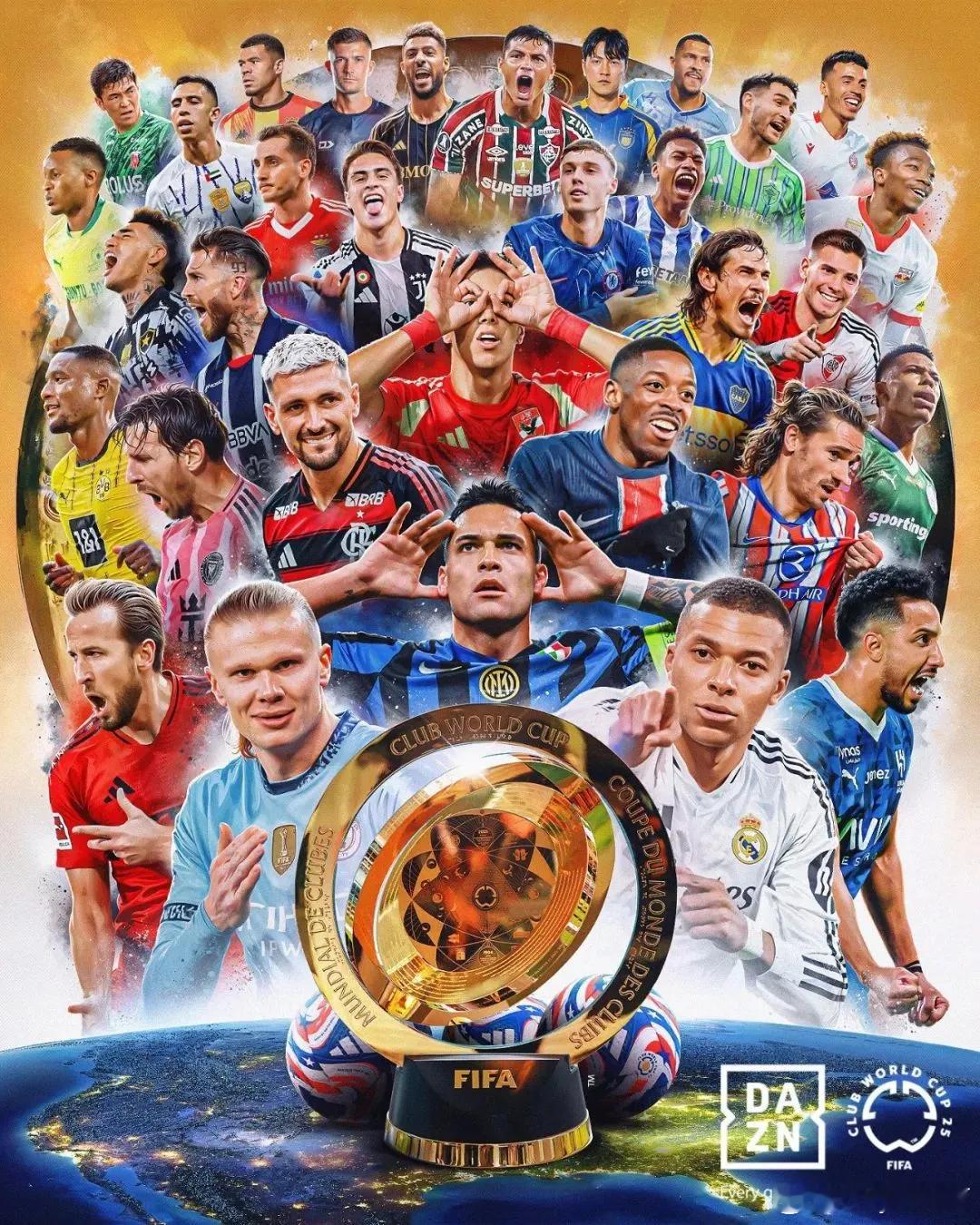 世俱杯 2025年世俱杯正在美国如火如荼的进行之中。每场比赛结束，总有不少球员或