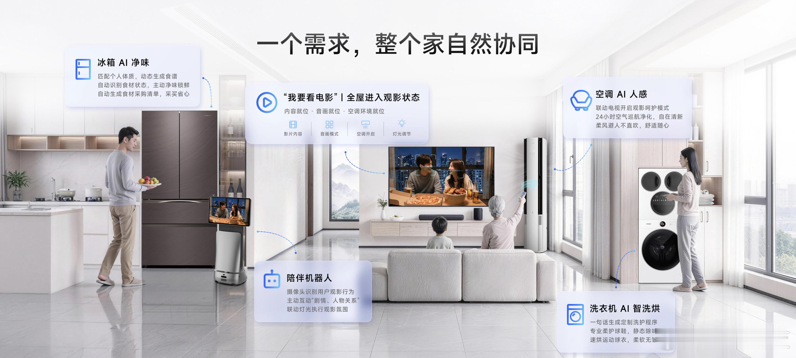 懂你更懂家？海信发布了首个面向家庭全场景的家庭智能伴侣级AIOS——海信JUOS