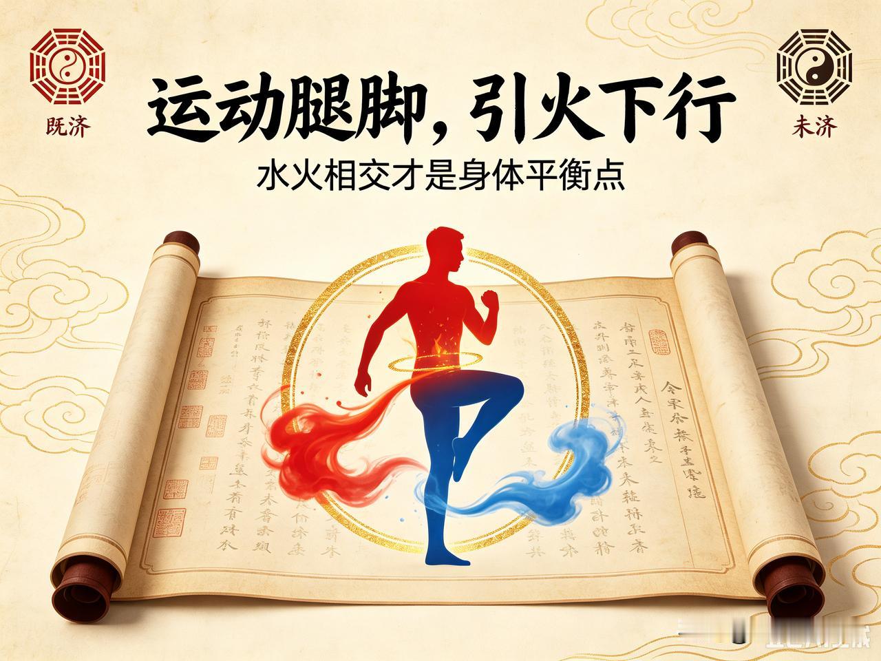 水火相济：天地有此象，人身感受更真切🔥
 
《周易》第六十三卦为水火既济䷾，卦
