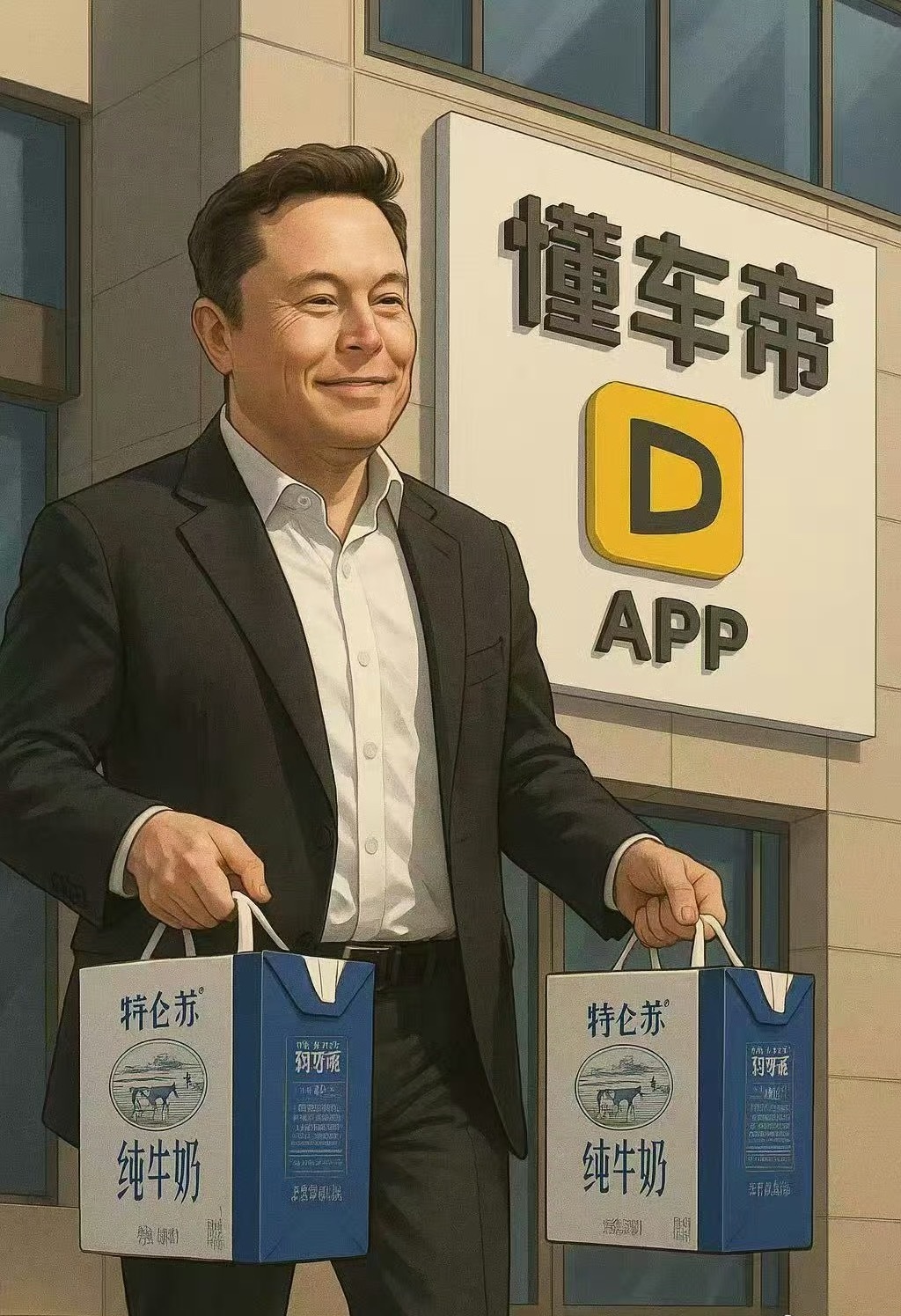 特斯拉给懂车帝送了牛奶所以才能拿第一 ​​​