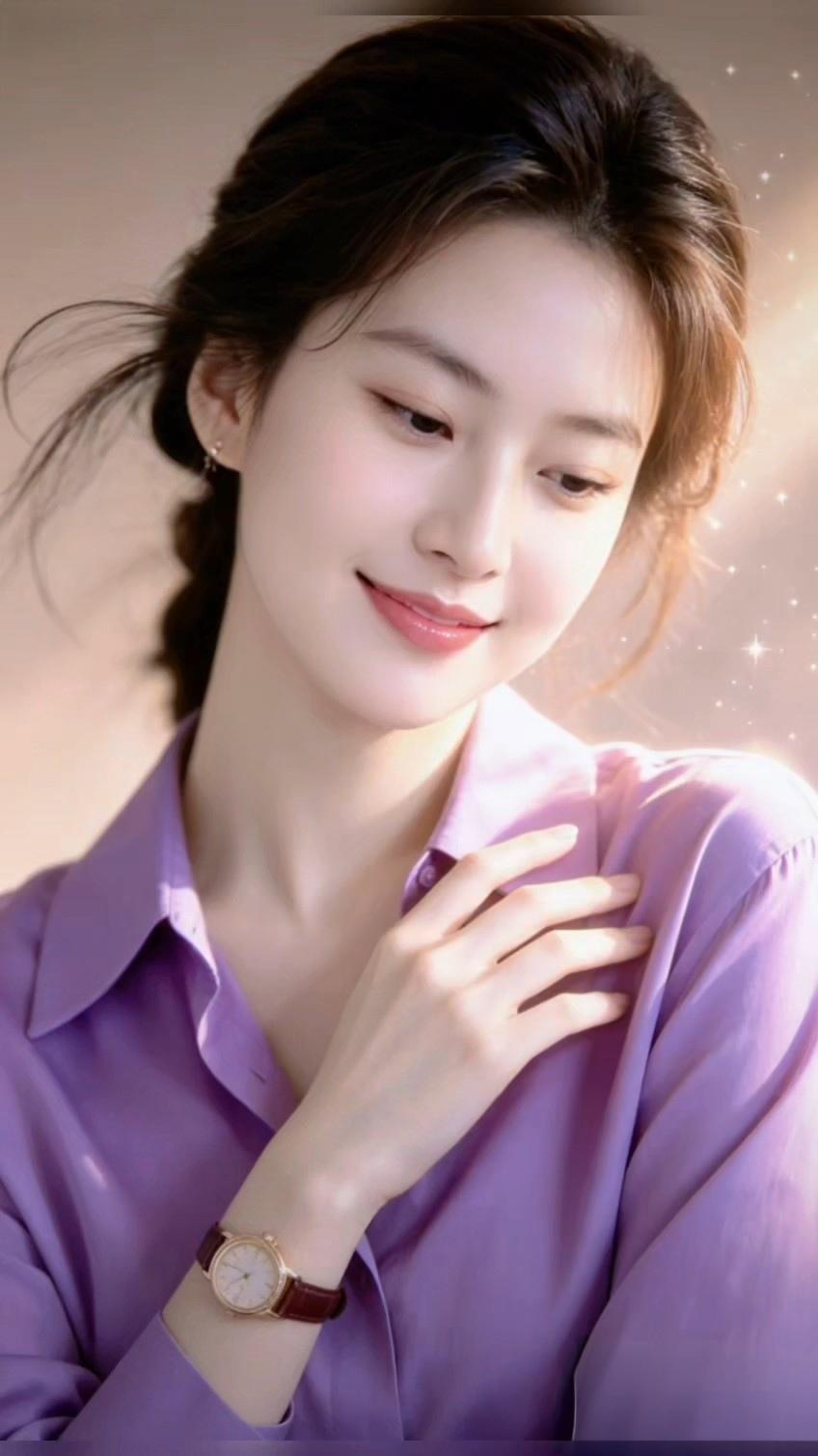 温柔紫调，轻奢优雅，尽显女性魅力。