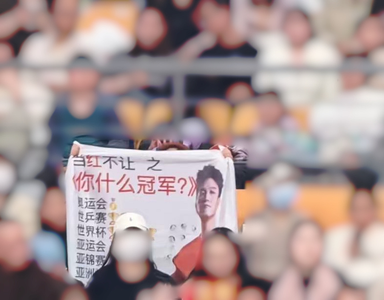 樊振东  不知道哪位小胖丝带着我做的大图去了长沙感谢感谢🥹让我们一起当红不让?