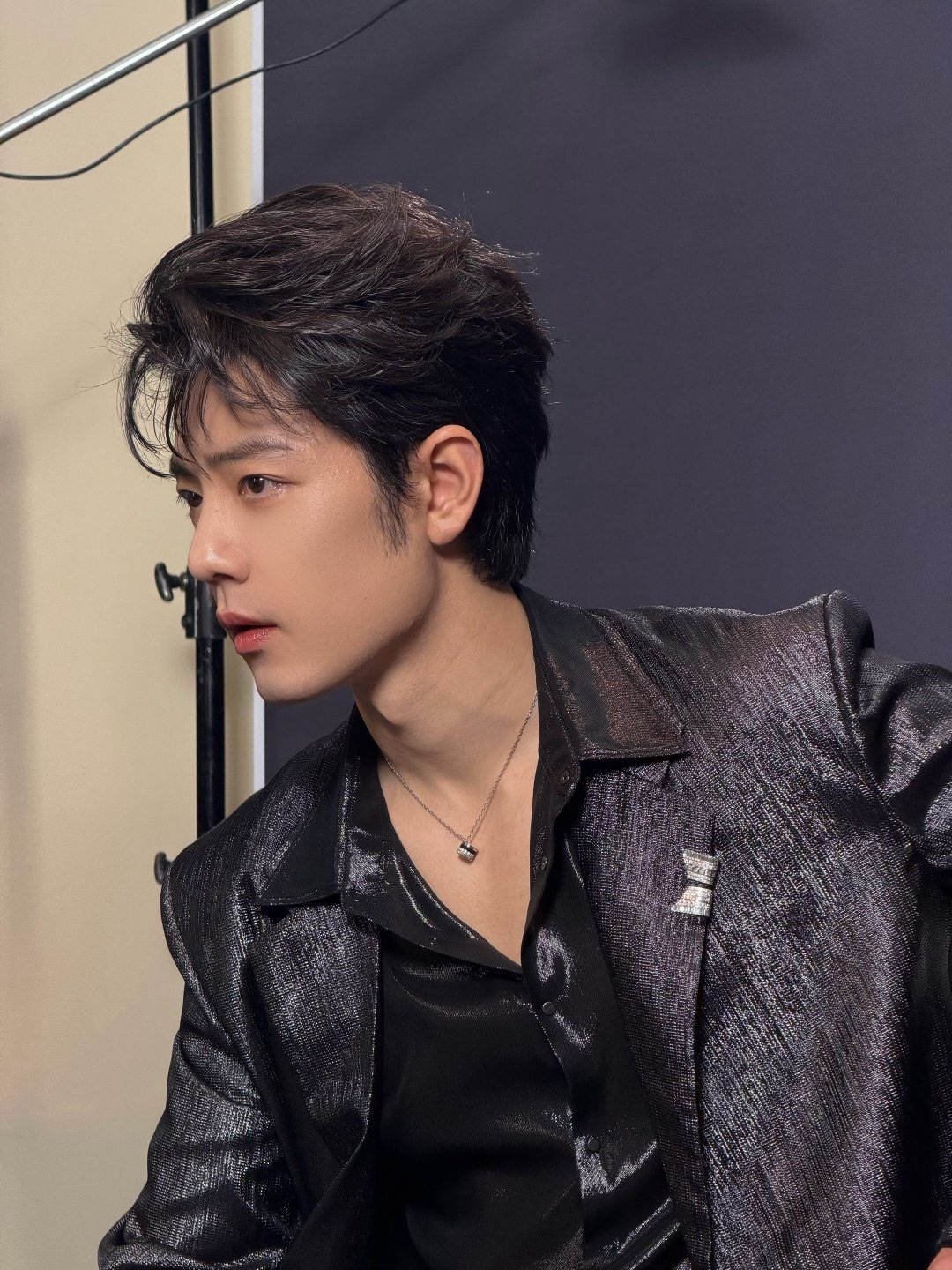 肖战出席2026电视剧品质盛典内场造型大片公开，带来Gucci 2026秋冬超季