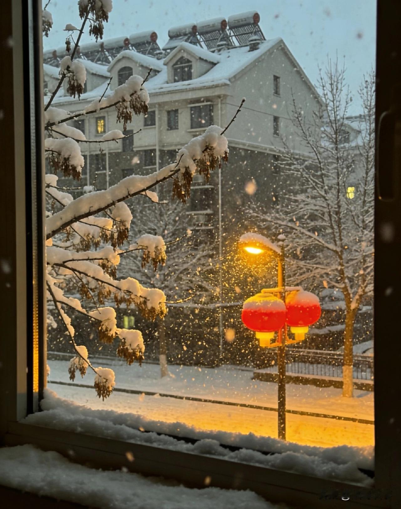 临沂下雪了！离年越近雪越急，你们到家了吗？

今日窗外，雪忽然就飘了下来。

没